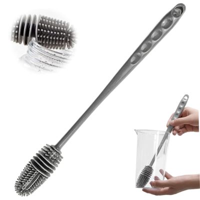11-Inch Flexible Silicone Water Bottle Cleaning Brush