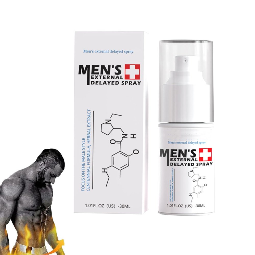 Long-Lasting Delay Spray for Men, Stronger Formula (1 pc)
