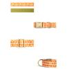 FIRSTXIU Pumpkin Dog Collar and Leash Set view 3