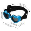 Dog Sunglasses for Small Dogs - Heart-Shaped view 2