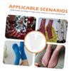 KOMBIUDA White Blank DIY Socks for Sublimation Printing, 1 Set view 4