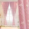 Stfery 2-Piece Pink Blackout Curtains for Kids' Rooms, 102 x 160 cm Each view 2