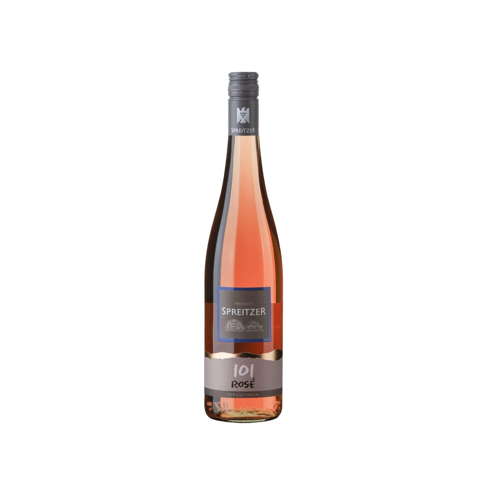 Spreitzer Spätburgunder Rosé 101 Semi-Dry Rosé Wine, Germany, incl. FeinWert E-Book (1 x 0.75 L)