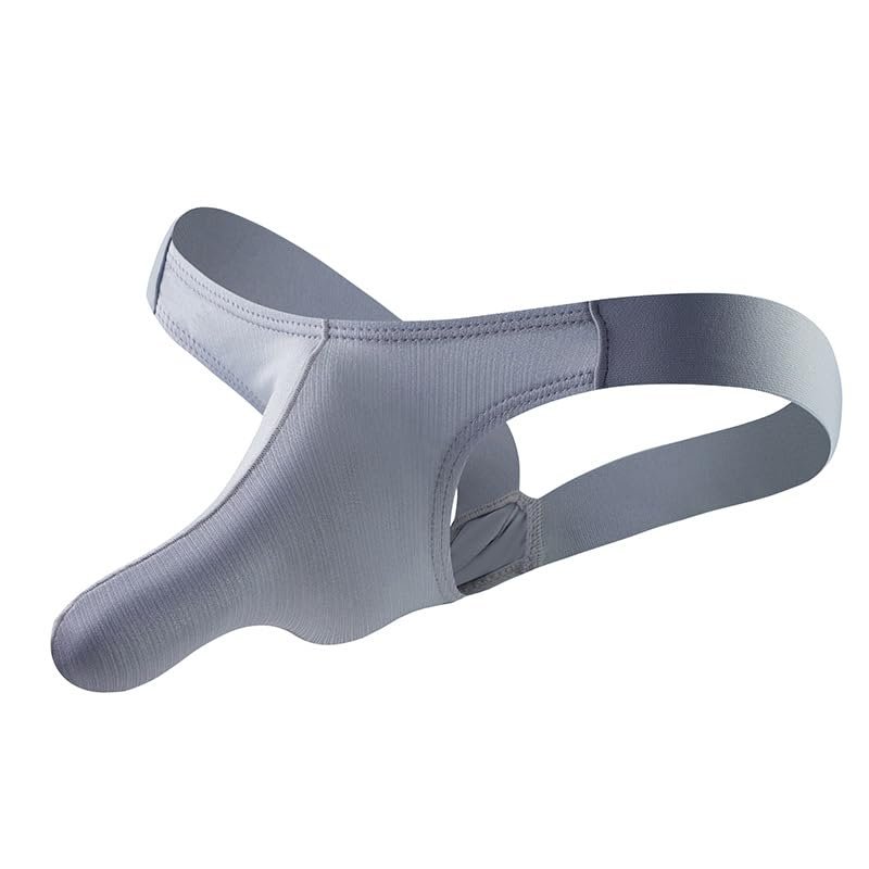 Generic Men's Hip-Lifting Elephant-Trunk Trunks, Low-Waist U-Bulge Underwear (M, Gray)
