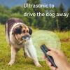 Matybobe Ultrasonic Dog Deterrent, USB Rechargeable, Portable Dog Trainer with LED Indicator and Lanyard, Orange view 3