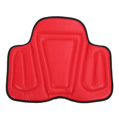 HUSHUI Western Long Saddle Pad with Shock Absorption and Improved Grip, Red