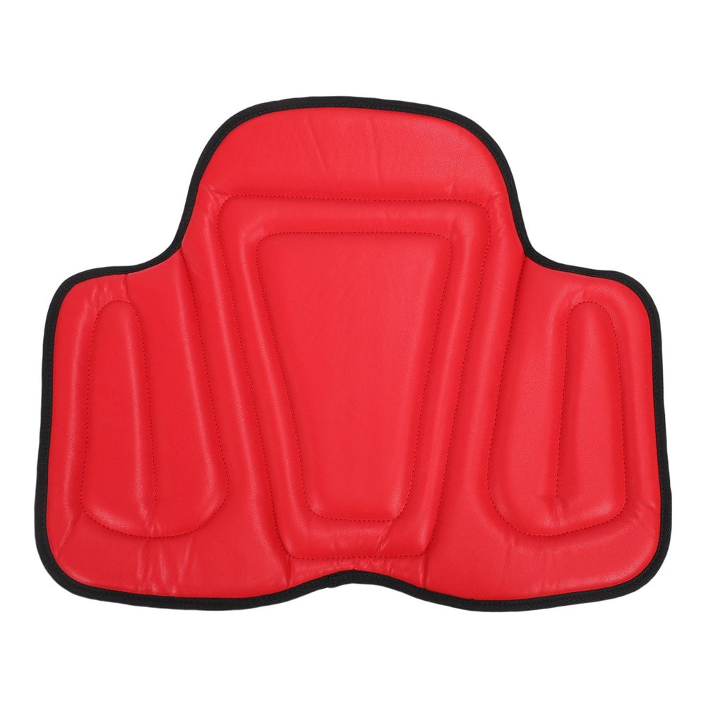 HUSHUI Western Long Saddle Pad with Shock Absorption and Improved Grip, Red
