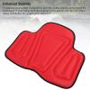 HUSHUI Western Long Saddle Pad with Shock Absorption and Improved Grip, Red view 2