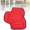 HUSHUI Western Long Saddle Pad with Shock Absorption and Improved Grip, Red view 3