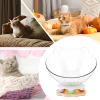 Cozy Cat Bed with Rotating Play Base view 4