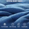 LDLCYCN Blue 185 x 70 cm 7 cm Memory Foam Massage Table Pad view 2