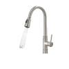 Gold Kitchen Faucet with Swivel Spout, Brushed Finish view 1