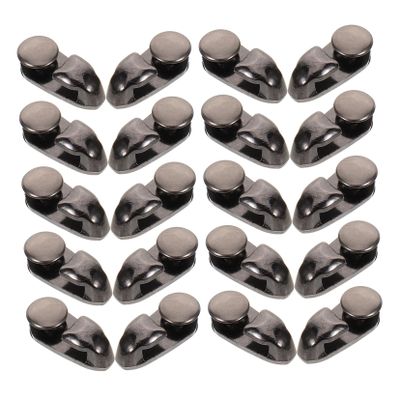 DOITOOL 20-Piece Metal Shoelace Hooks and Fasteners for Boot Repair