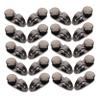 DOITOOL 20-Piece Metal Shoelace Hooks and Fasteners for Boot Repair view 1