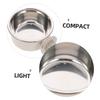 COLLBATH 2-Piece Stainless Steel Hanging Bowls for Dogs and Cats view 3