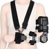Cozyara Postoperative Hinged Elbow Brace, Adjustable Angle and Length, with Shoulder Strap (Left) view 1