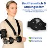 Cozyara Postoperative Hinged Elbow Brace, Adjustable Angle and Length, with Shoulder Strap (Left) view 3