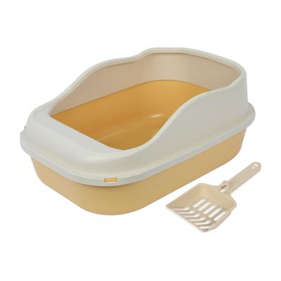 A2Z High-Sided Cat Litter Box 1901, Orange