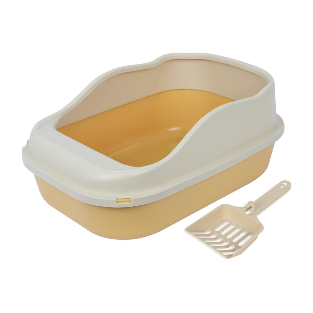A2Z High-Sided Cat Litter Box 1901, Orange