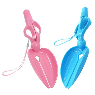 Toyvian 2-Piece Portable Dog Poop Scoop with Collection Clip, for Garden and Patio
