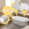 Portable Waterproof Folding Bathtub Tray Cover, 96 x 70 x 0.65 cm view 3