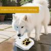 Outdoor Dog Water Fountain - Paw-Activated Water Dispenser for Pets, Pressure-Adjustable Fountain for Garden, Lawn and Patio view 2