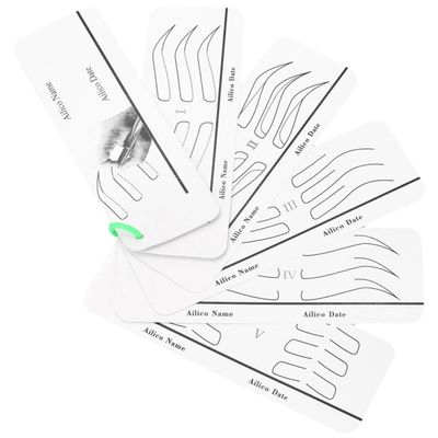 Anneome Reusable Eyebrow Stencils with Designs for Precise, Symmetrical Brow Shaping