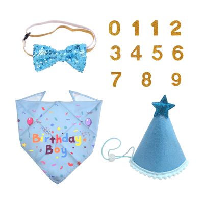 BIFHIG 4-Piece Dog Birthday Decorations