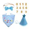 BIFHIG 4-Piece Dog Birthday Decorations view 1