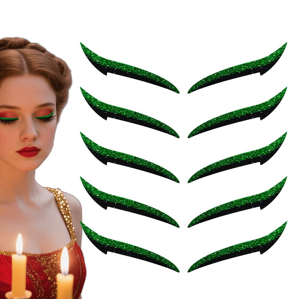 Eyeliner Stickers for Eyeshadow Application