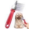 Smooth Ergonomic Pet Dematting Comb view 1