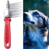 Smooth Ergonomic Pet Dematting Comb view 3