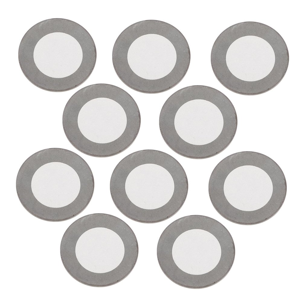 FONDOTIN 10-Piece Water Atomizer Disc Kit with Wire and Vibrating Piece, 20 mm Ceramic Replacement Discs