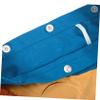 Portable Canvas Pet Carrier Bag, Blue, Lion Style view 4