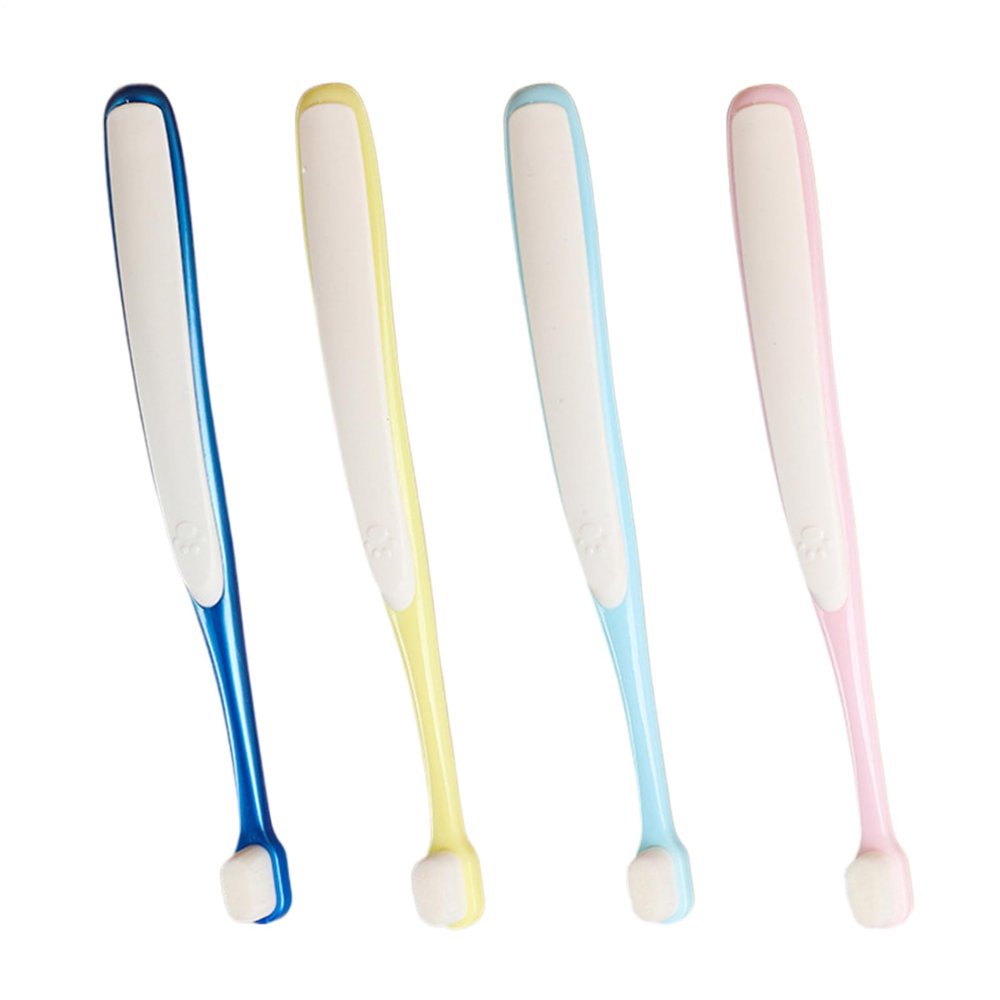 Quorvex Cat Toothbrushes, 4-Pack, Gentle Puppy Toothbrushes