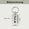 Tiklife Personalized Stainless Steel Pet Tag with Engraving, Square Tag Set of 2 view 2
