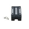 QTYQWC Linear Guides, 2 Pcs HGH25/HGR25 200–2500 mm Linear Rails + 4 Pcs HGH25CA/HGW25CC Blocks (Color: 2 Rails, 4 HGW25CC; Size: 900 mm) view 4