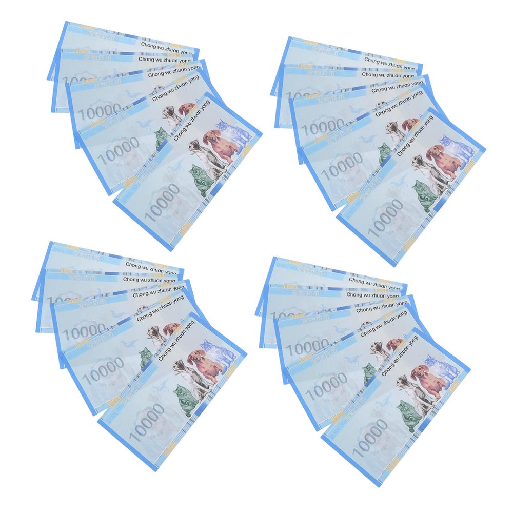 Toddmomy 120-Piece Traditional Joss Paper for Cat and Dog Pet Memorials