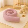 Schlangenmanufaktur Baby Bed Bumper Cuddle Snake, Dusty Pink, Waffle Piqué, Handmade in Bavaria, OEKO-TEX, 80 x 13 cm view 2