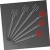 2-Piece Stainless Steel and Plastic Grabber Tongs for Barbecue and Firewood view 3
