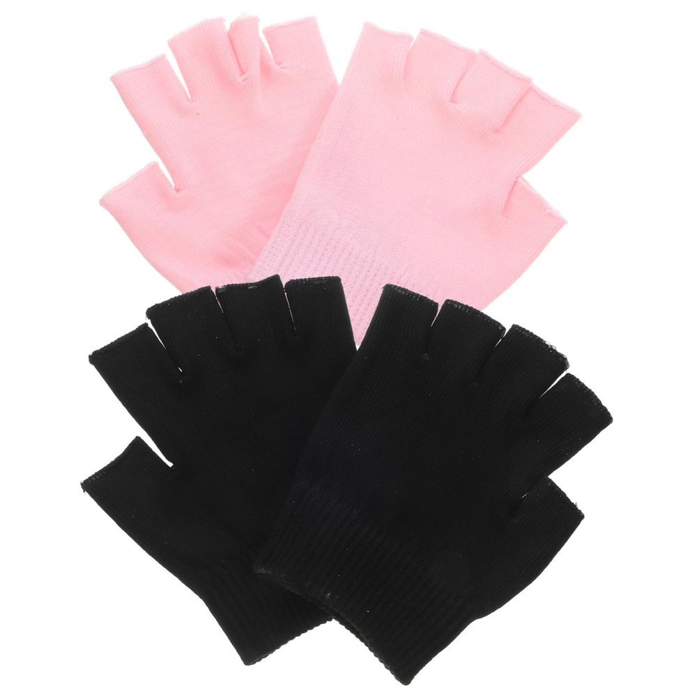 Gogogmee 2 Pairs Cotton Gel Gloves for Moisturizing Dry, Cracked Hands
