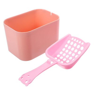 BAZEITFLOW Reusable Cat Litter Scoop with Bucket