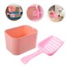 BAZEITFLOW Reusable Cat Litter Scoop with Bucket view 4
