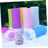 FOYTOKI Portable Silicone Travel Bottle, 80 ml, Refillable, Blue view 2