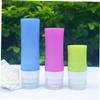 FOYTOKI Portable Silicone Travel Bottle, 80 ml, Refillable, Blue view 3