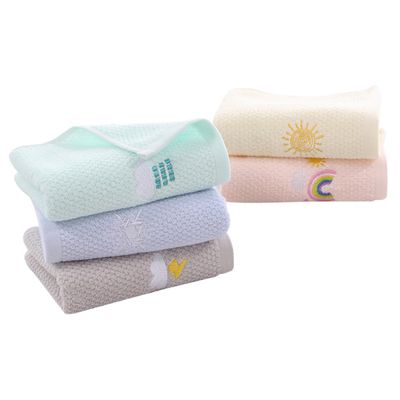 Cotton Children's Face Towels, Absorbent and Soft