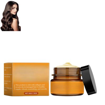 Collagen Conditioner, Deep-Acting Hair Mask, Moisturizing and Nourishing, Anti-Frizz Repair