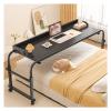 Height-Adjustable Overbed Table with Wheels view 1