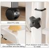 Height-Adjustable Overbed Table with Wheels view 3