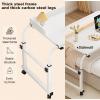 Height-Adjustable Overbed Table with Wheels view 4